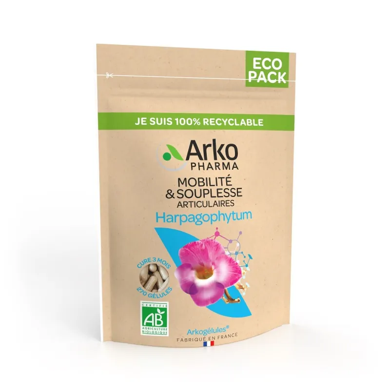 Arkogélules Harpagophytum Bio et Vegan 270 Gélules