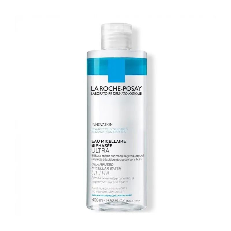 La Roche Posay Eau Micellaire Ultra Biphasée 400ml La Roche Posay Eau Micellaire Ultra Biphasée 400ml