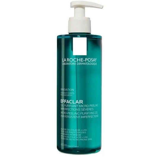 La roche Posay Effaclar Gel Purifiant Micro-peeling 400ml La roche Posay Effaclar Gel Purifiant Micro-peeling 400ml