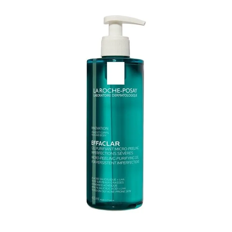 La roche Posay Effaclar Gel Purifiant Micro-peeling 400ml La roche Posay Effaclar Gel Purifiant Micro-peeling 400ml