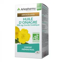 Arkogélules Huile d'Onagre Bio 60 gélules