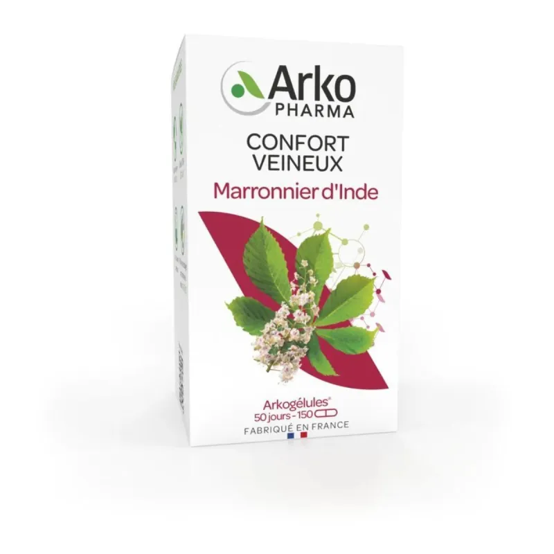 Arkogélules Marronnier d'Inde Vegan 45 gélules