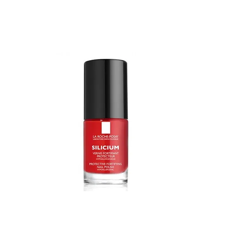La Roche Posay Vernis à ongles Silicium Color Care 24 Rouge parfait La Roche Posay Vernis à ongles Silicium Color Care 24 Rouge parfait