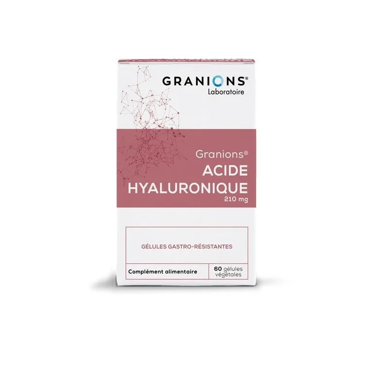 Laboratoire des Granions Acide Hyaluronique 60 gélules Laboratoire des Granions Acide Hyaluronique 60 gélules