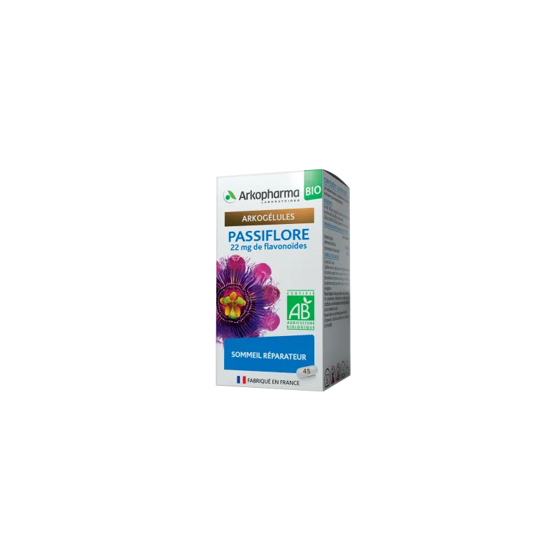 Arkogélules Passiflore Sommeil Réparateur 45 Gélules Arkogélules Passiflore Sommeil Réparateur 45 Gélules