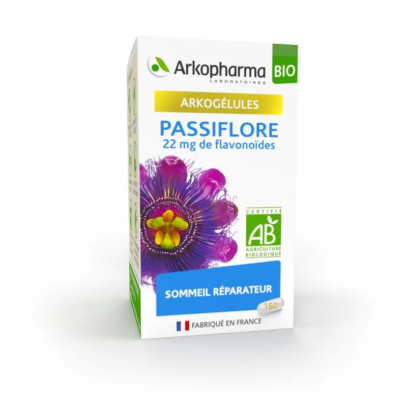 Arkogélules Passiflore Sommeil Réparateur Bio Vegan 150 Gélules Arkogélules Passiflore Sommeil Réparateur Bio Vegan 150 Gélules