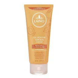 Laino Gel Douche Surgras Hydratant Abricot 200ml