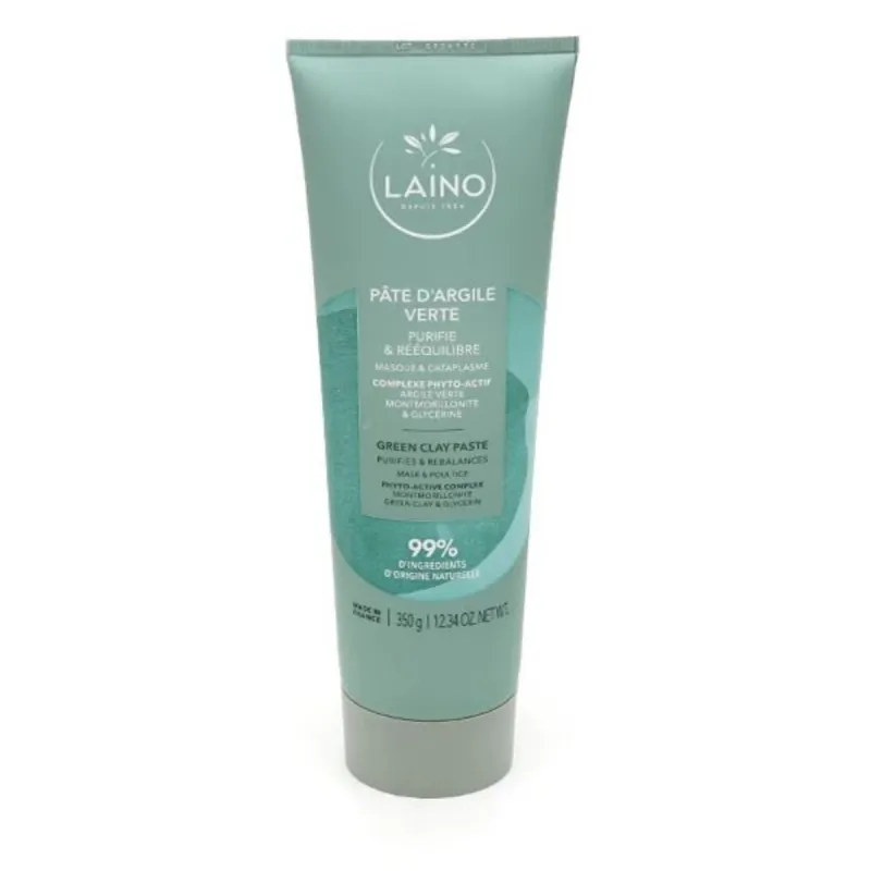 Laino Pâte d'Argile Verte Masque& Cataplasme 350g