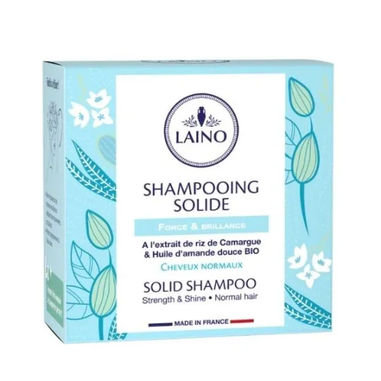 Laino Shampooing Solide Force & Brillance 60g Laino Shampooing Solide Force & Brillance 60g