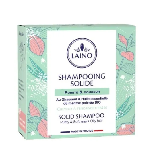 Laino Shampooing Solide Pureté & Douceur 60g Laino Shampooing Solide Pureté & Douceur 60g