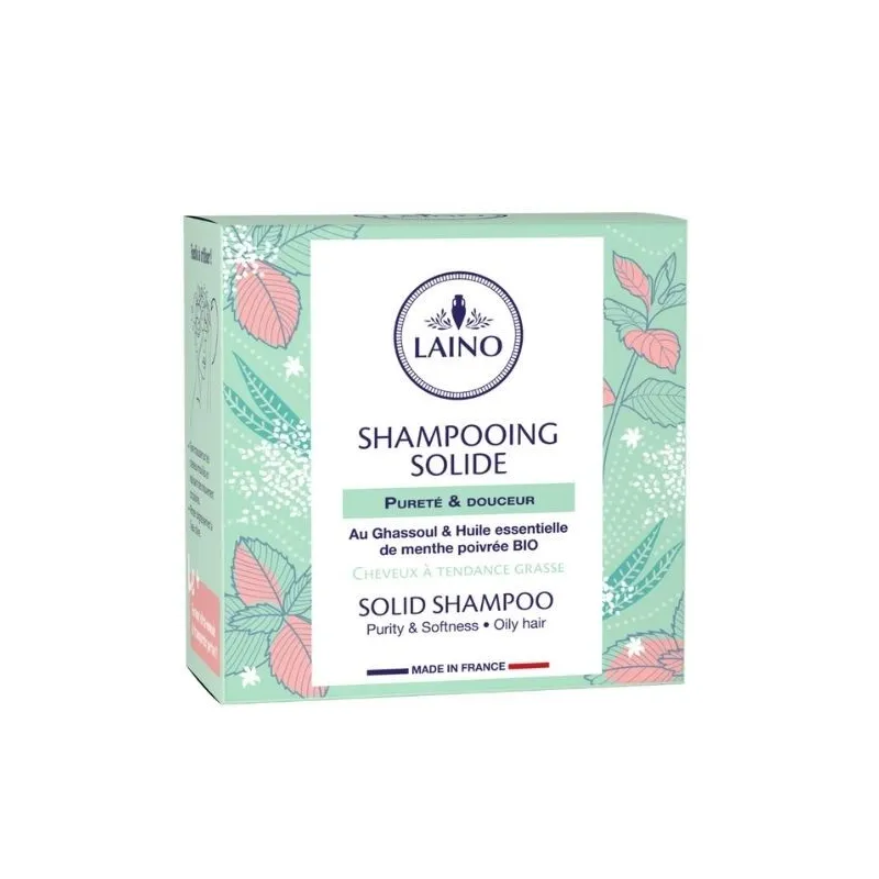 Laino Shampooing Solide Pureté & Douceur 60g Laino Shampooing Solide Pureté & Douceur 60g