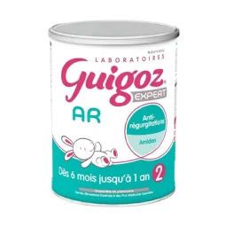 Lait Guigoz Expert AR 2 + 6 mois 800g