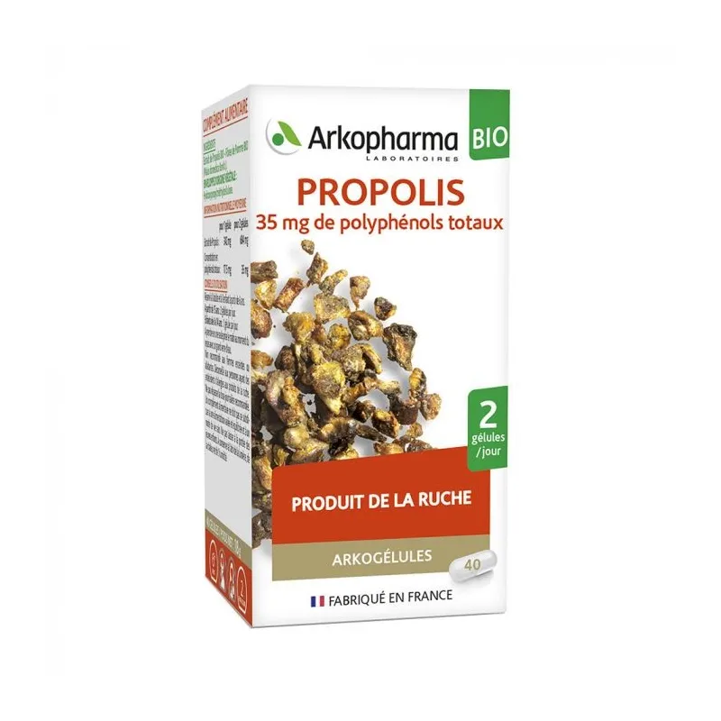 Arkogélules Propolis Bio 40 gélules