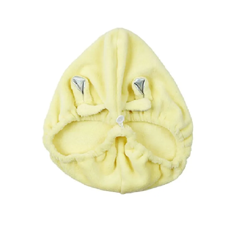 LCDT Serviette Cheveux Girafe Jaune LCDT Serviette Cheveux Girafe Jaune