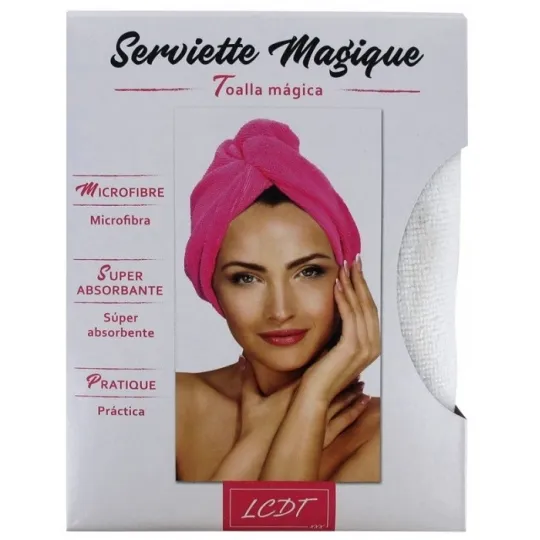LCDT Serviette Magique Microfibre Blanche