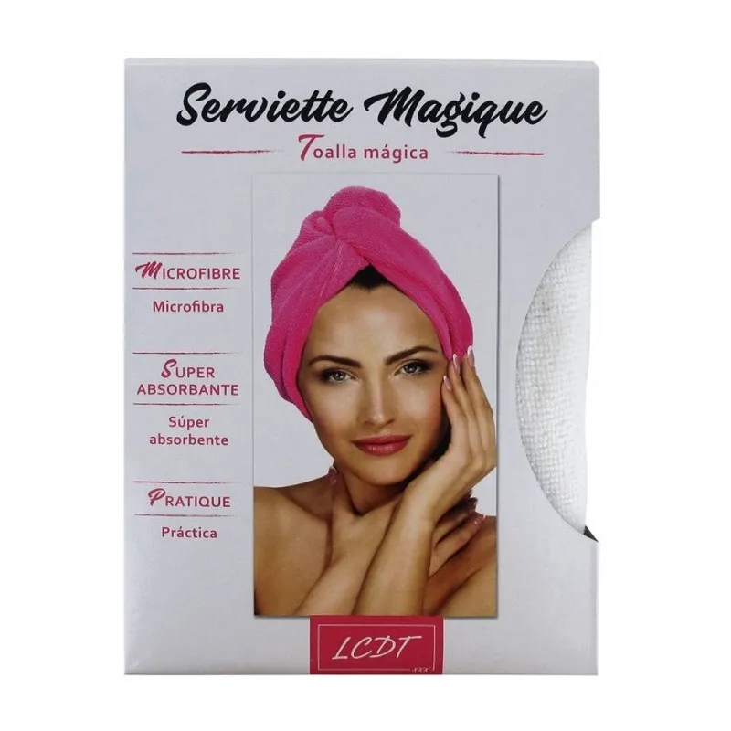 LCDT Serviette Magique Microfibre Blanche