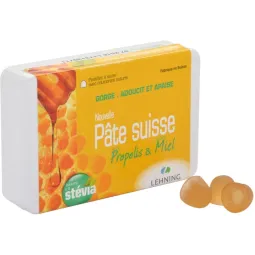 Lehning Pâte suisse Miel et Propolis Pastilles 50 gr