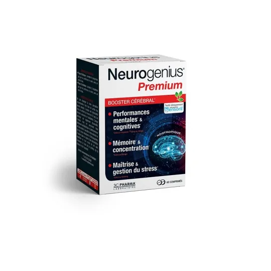 Les 3 Chênes Neurogenius Premium 60 comprimés Les 3 Chênes Neurogenius Premium 60 comprimés