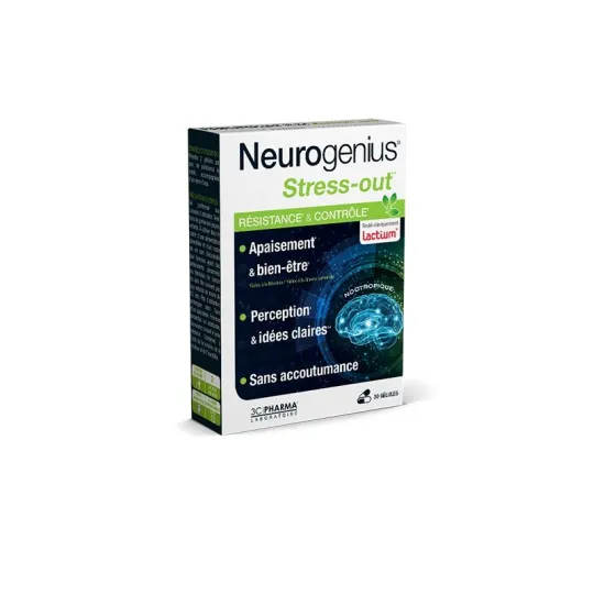 Les 3 Chênes Neurogenius Stress Out 30 Comprimés Les 3 Chênes Neurogenius Stress Out 30 Comprimés