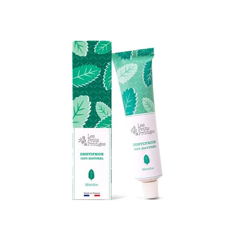 Les Petits Prodiges Dentifrice 100% Naturel Menthe 75ml