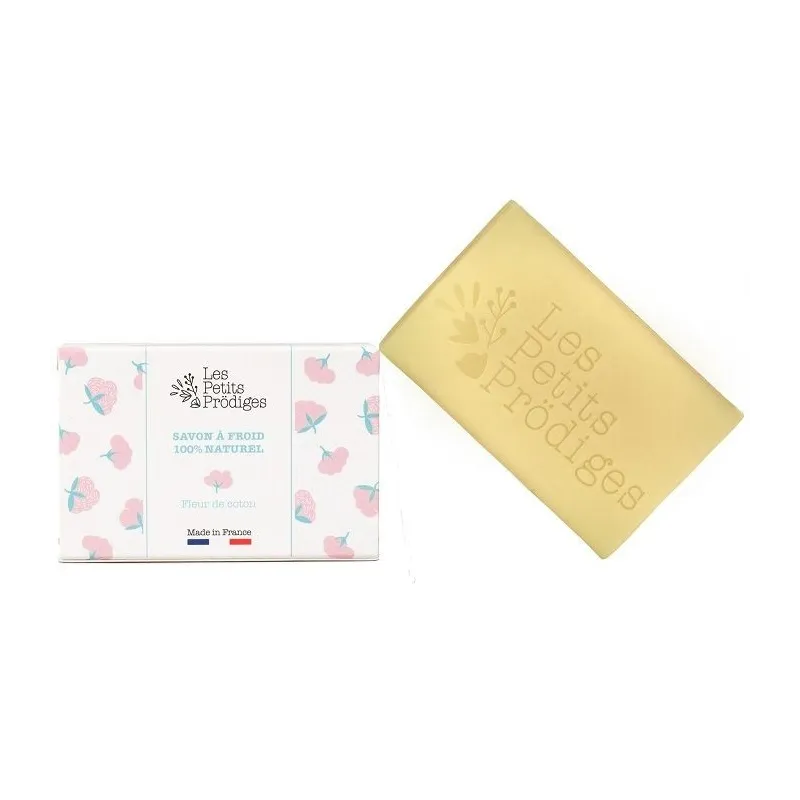 Les Petits Prodiges Savon Fleur de Coton 100% Naturel 100g