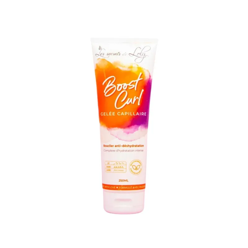 Les Secrets De Loly Boost Curl Gelée Capillaire Bouclier Anti-Déshydratation 250ml