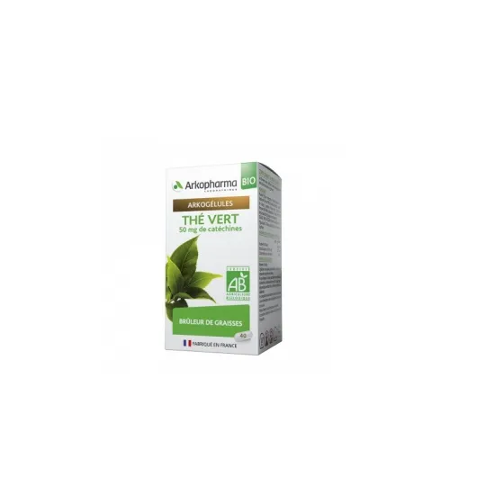 Arkogélules Thé Vert Bio 40 Gélules Arkogélules Thé Vert Bio 40 Gélules