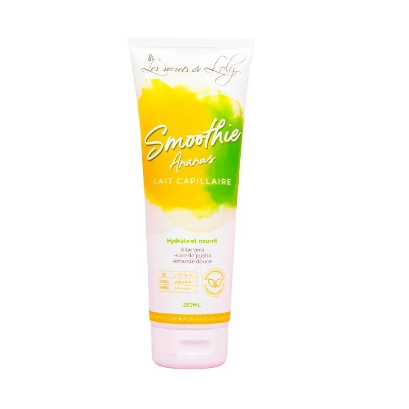 Les Secrets de Loly Smoothie Lait Capillaire Ananas Vegan 250ml
