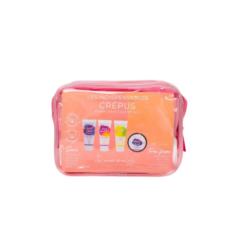 Les Secrets De Loly Trousse Cheveux Crépus 400ml Les Secrets De Loly Trousse Cheveux Crépus 400ml