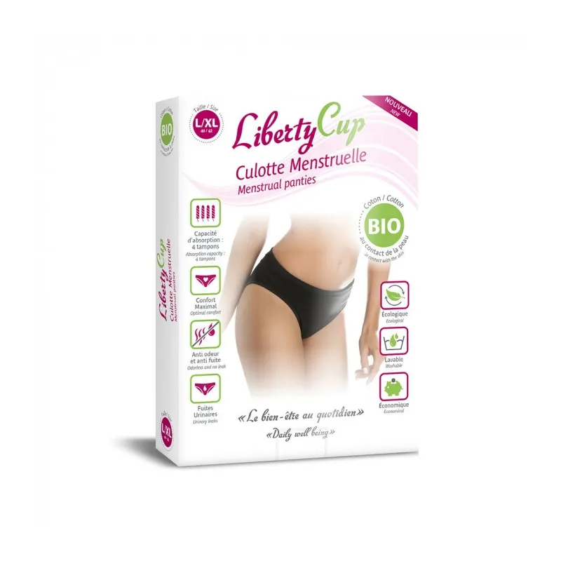 Liberty Cup Culotte Menstruelle Coton Bio L/XL