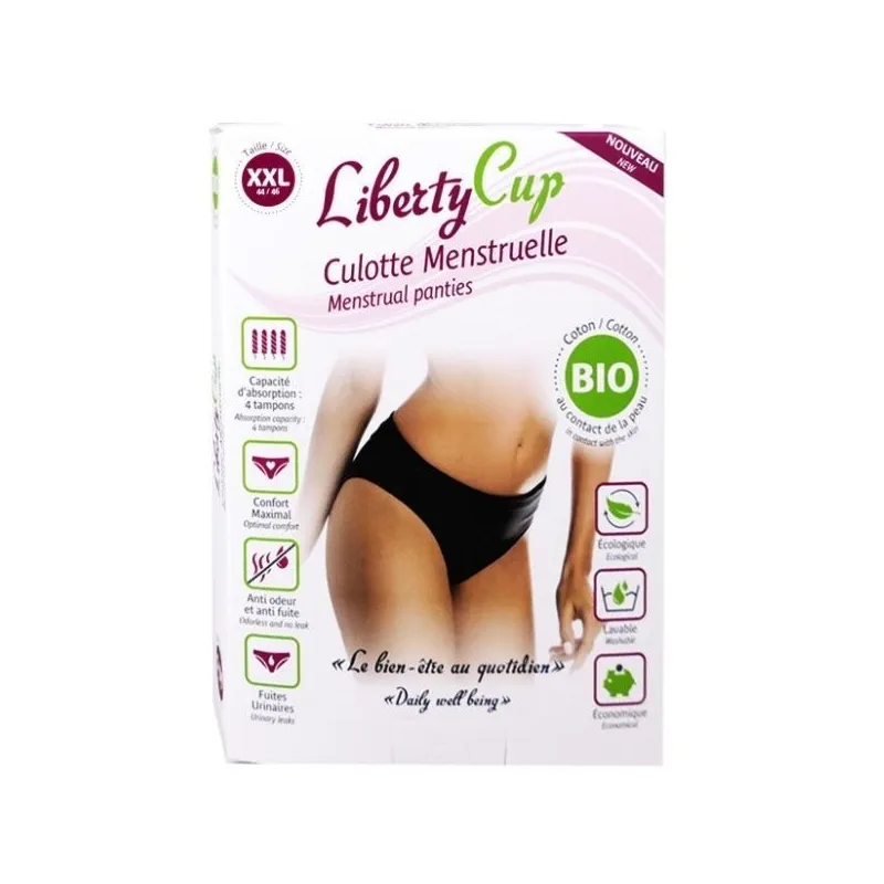 Liberty Cup Culotte Menstruelle Coton Bio XXL Liberty Cup Culotte Menstruelle Coton Bio XXL