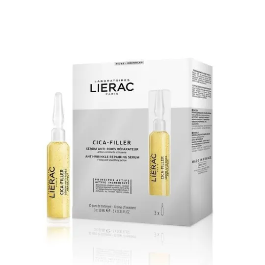 Lierac Cica-Filler Sérum Anti-Rides Réparateur 3X10ml Lierac Cica-Filler Sérum Anti-Rides Réparateur 3X10ml