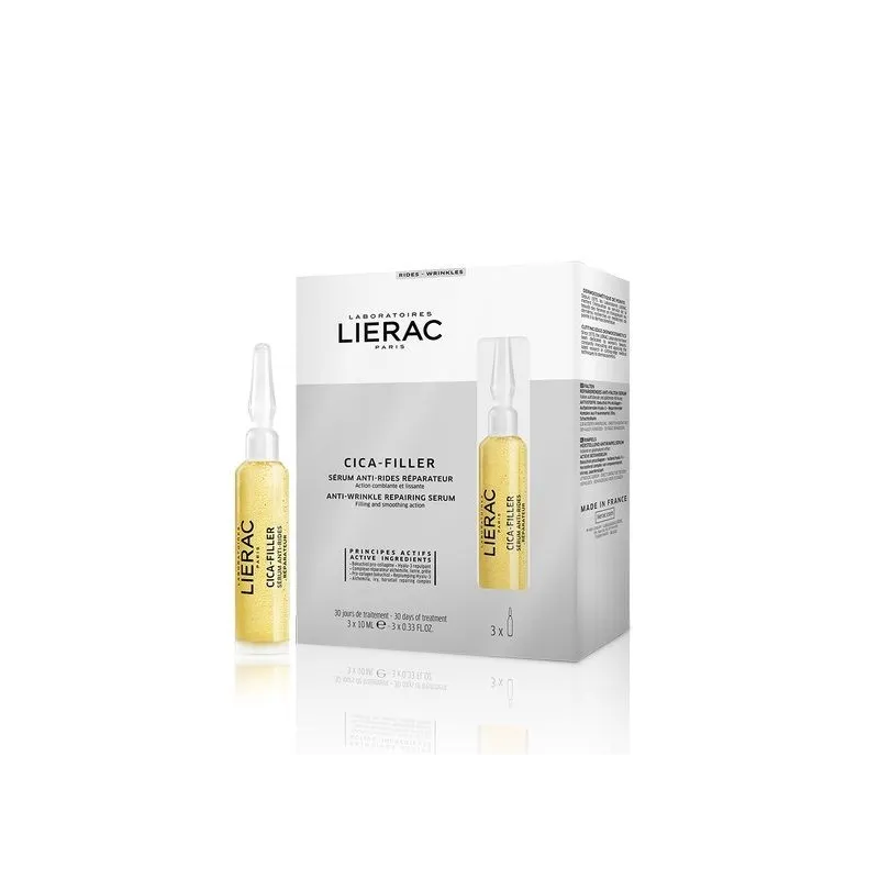Lierac Cica-Filler Sérum Anti-Rides Réparateur 3X10ml Lierac Cica-Filler Sérum Anti-Rides Réparateur 3X10ml