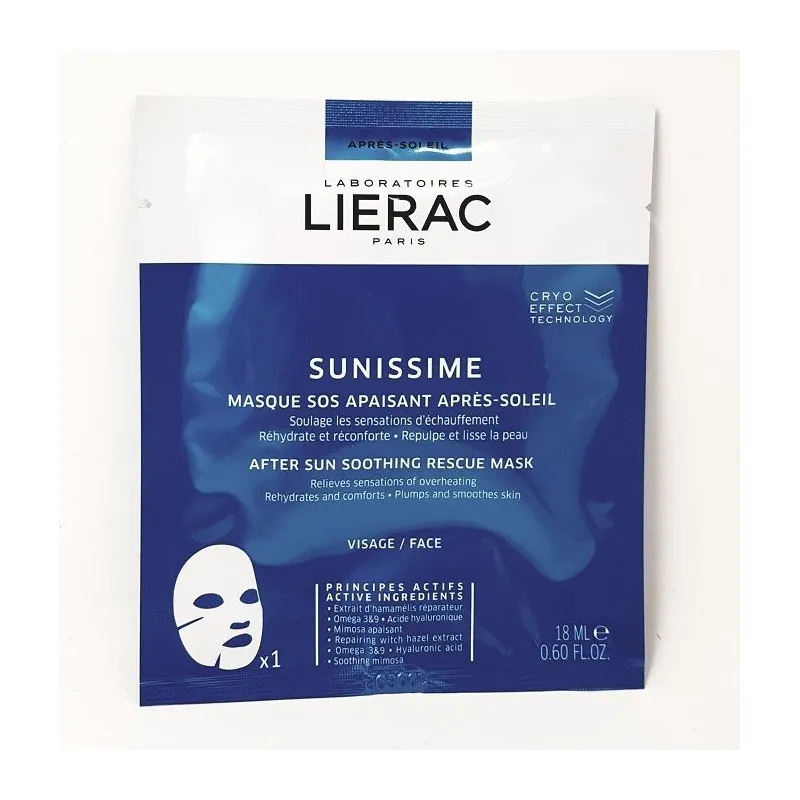 Lierac Sunissime Masque SOS Apaisant Après Soleil
