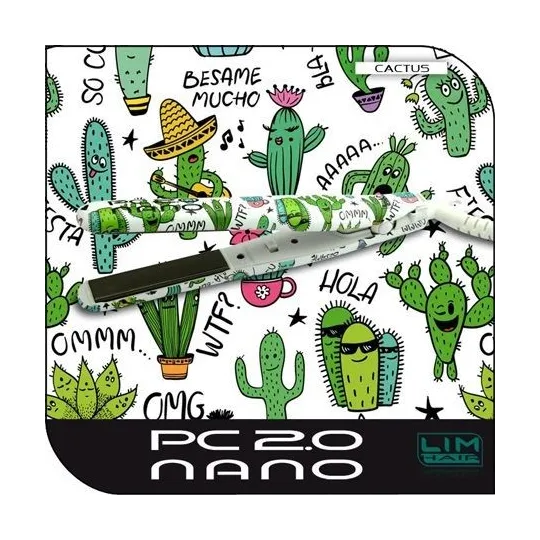 Lim Hair Fer à Lisser de Voyage 2.0 Nano -Cactus Fun Lim Hair Fer à Lisser de Voyage 2.0 Nano -Cactus Fun