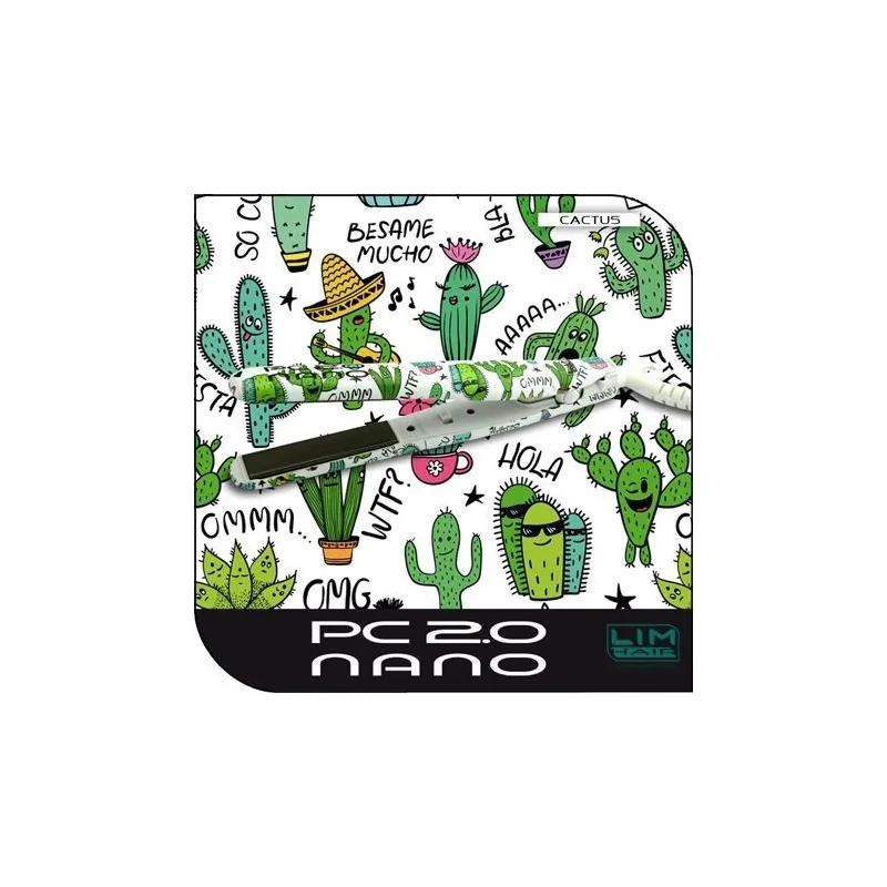 Lim Hair Fer à Lisser de Voyage 2.0 Nano -Cactus Fun Lim Hair Fer à Lisser de Voyage 2.0 Nano -Cactus Fun