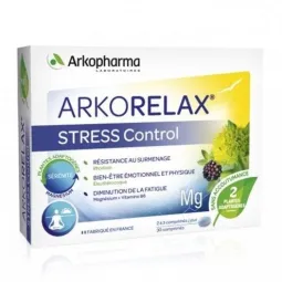 Arkopharma Arkorelax Stress Control 30 comprimés