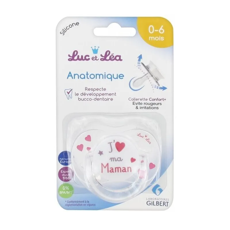 Luc et Léa Sucette 0/6 mois J'Aime ma Maman