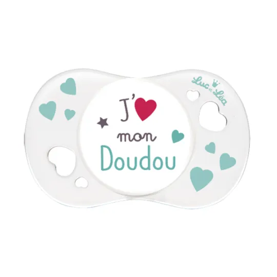 Luc et Léa Sucette 0/6 mois Physiologique J'Aime Mon Doudou Luc et Léa Sucette 0/6 mois Physiologique J'Aime Mon Doudou