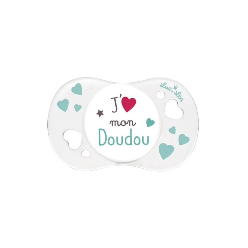 Luc et Léa Sucette 0/6 mois Physiologique J'Aime Mon Doudou Luc et Léa Sucette 0/6 mois Physiologique J'Aime Mon Doudou