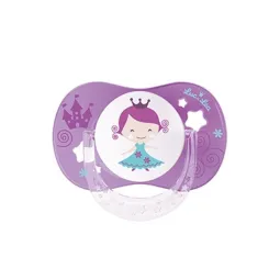 Luc et Léa Sucette Anatomique Silicone +18 mois-Violet