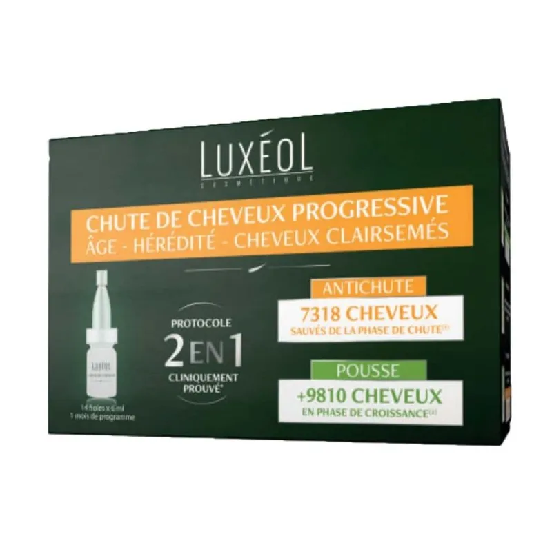 Luxéol Chute de Cheveux Progressive 14X6ml Luxéol Chute de Cheveux Progressive 14X6ml