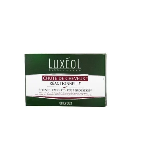 Luxéol Chute de Cheveux Réactionnelle 90 Gélules Luxéol Chute de Cheveux Réactionnelle 90 Gélules