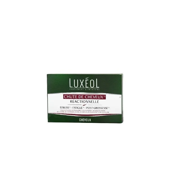 Luxéol Chute de Cheveux Réactionnelle 90 Gélules Luxéol Chute de Cheveux Réactionnelle 90 Gélules