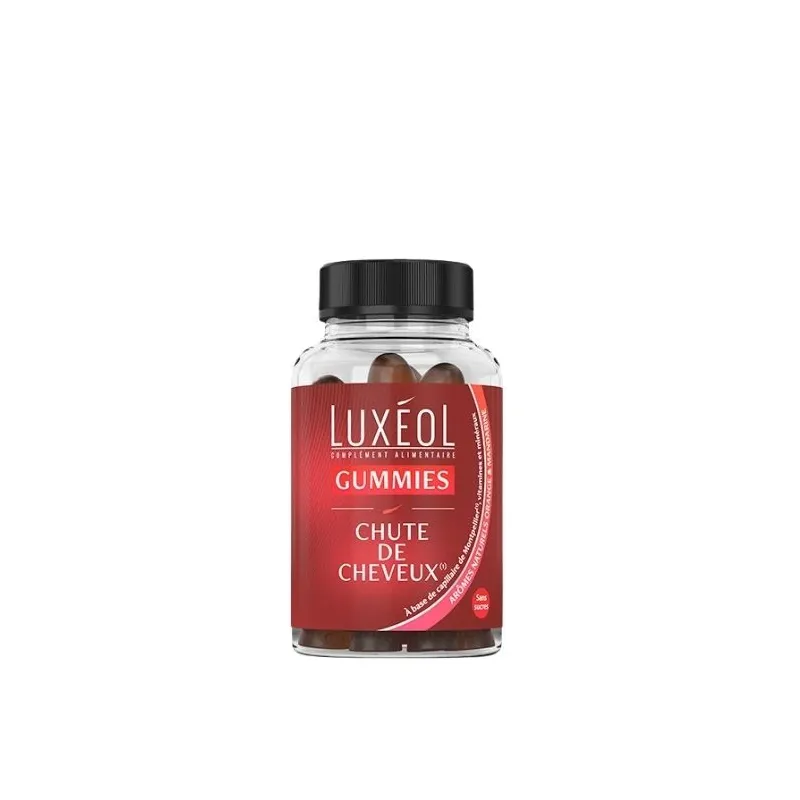 Luxeol Gummies Chute des Cheveux 60 Gummies Luxeol Gummies Chute des Cheveux 60 Gummies