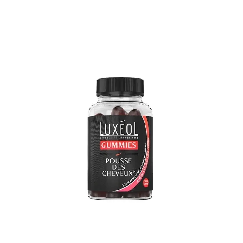 Luxeol Gummies Pousse des Cheveux 60 Gummies