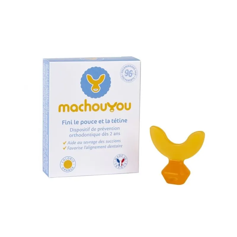 Machouyou Masticateur Enfant 2-6 ans-Orange