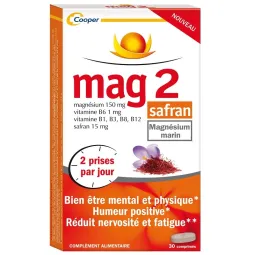 Mag 2 Safran 30 Comprimés