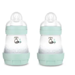 Mam 2 Biberons Easy Start 0+ mois 160ml Bleu