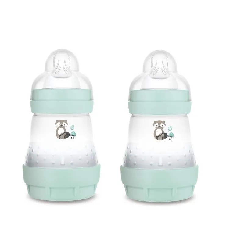 Mam 2 Biberons Easy Start 0+ mois 160ml Bleu Mam 2 Biberons Easy Start 0+ mois 160ml Bleu
